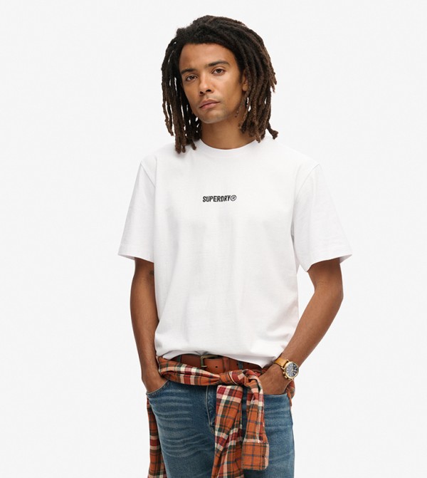 Micro Logo Print T-Shirt