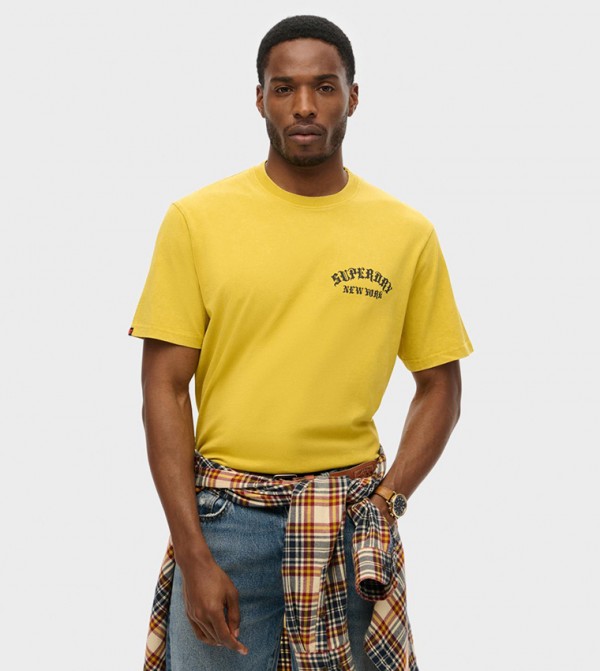 Printed Crew Neck T-Shirt
