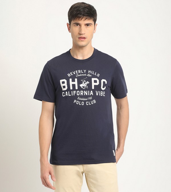 Printed Crew Neck T-Shirt