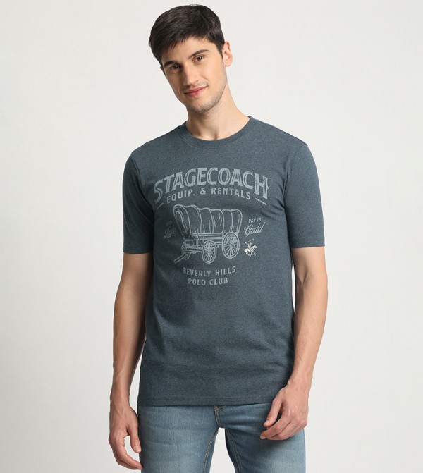 Stage Coach Rental Print T-Shirt