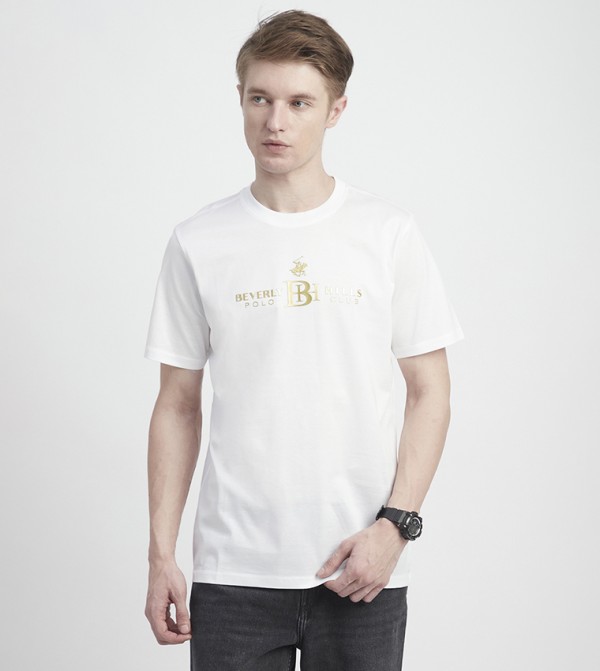 Logo Printed Short Sleeves T-Shirt