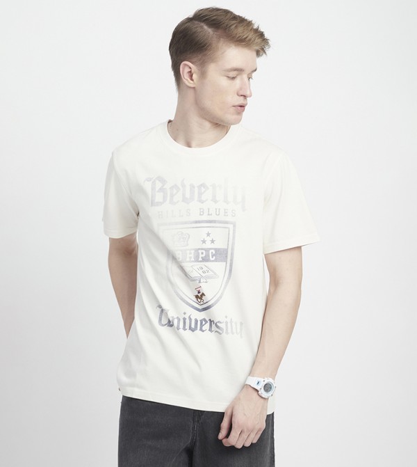 Logo Printed Short Sleeves T-Shirt