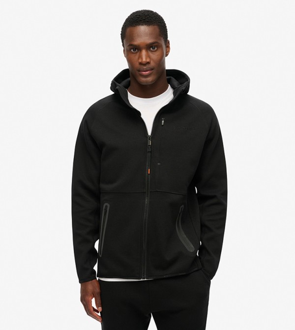 Tech Logo Hooded Jacket