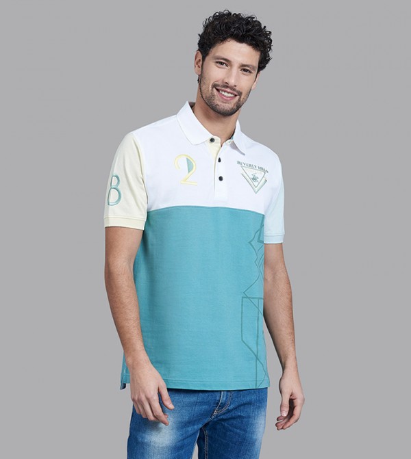 denim polo club t shirt