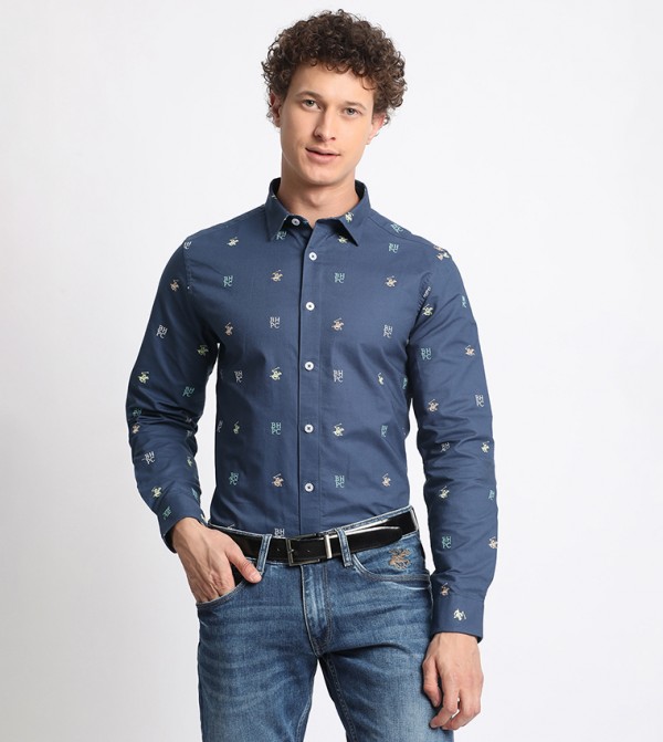 Embroidered Long Sleeves Shirt