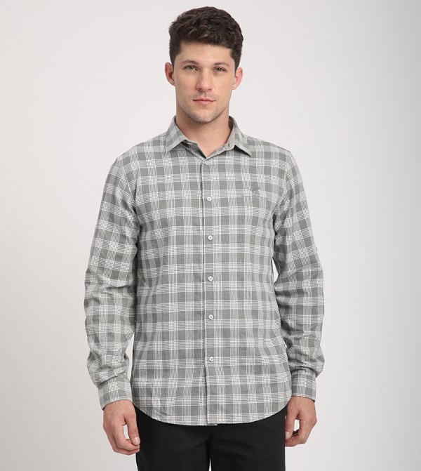 Checkered Long Sleeves Shirt