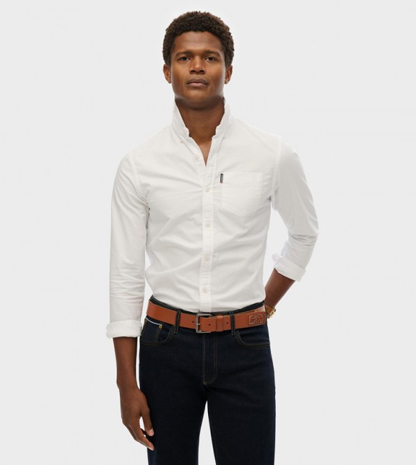 Oxford Long Sleeves Casual Shirt