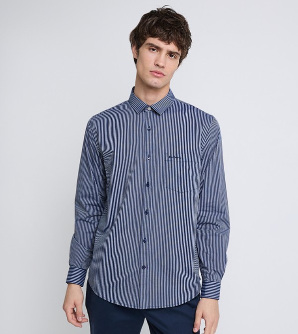 Solid Long Sleeves Shirt