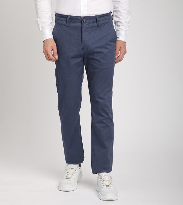 Logo Embroidered Slim Fit Pants