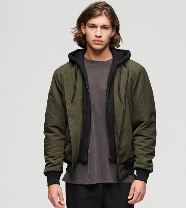 Military Hooded Jacket