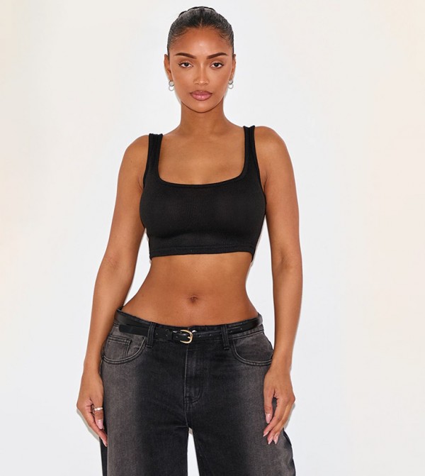 كروب توب مرن بياقة سكوب 