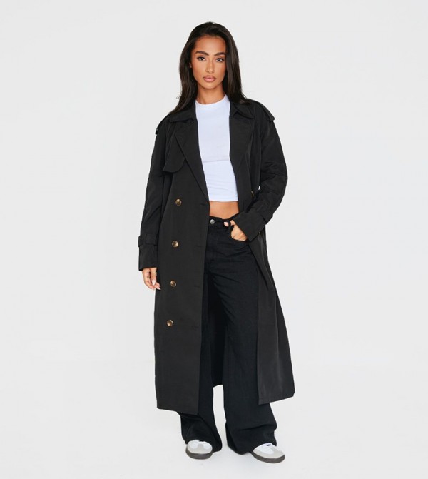 Petite Oversized Trench Coat