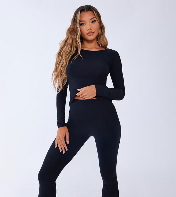 Soft Touch Long Sleeves Longline Top