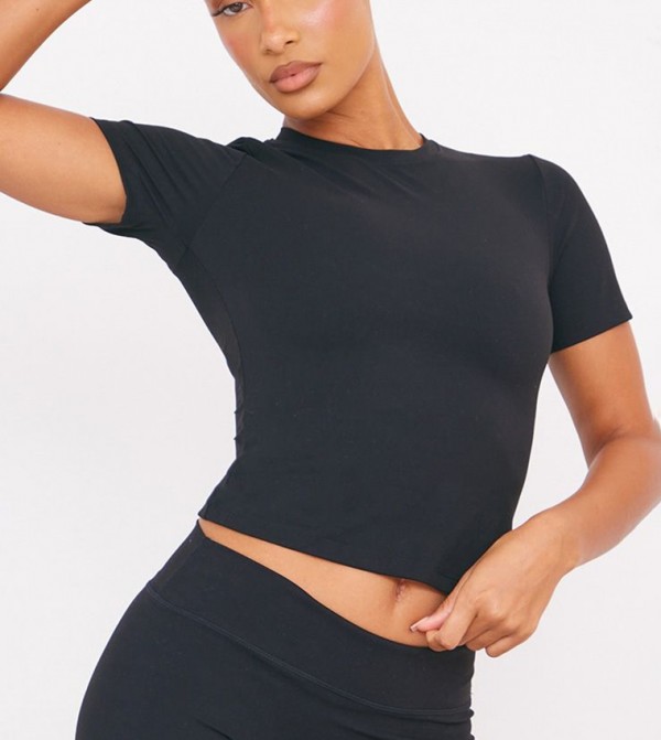 Ultimate Sculpt Longline Short Sleeves Top