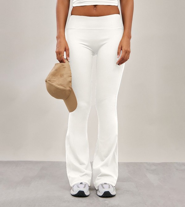 Bone Sculpt High Waist Flared Yoga Pants