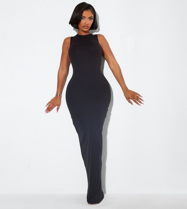 Shape Sculpted Racer Maxi Dress