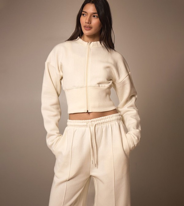 Extreme Cinched Waist Cropped Jacket