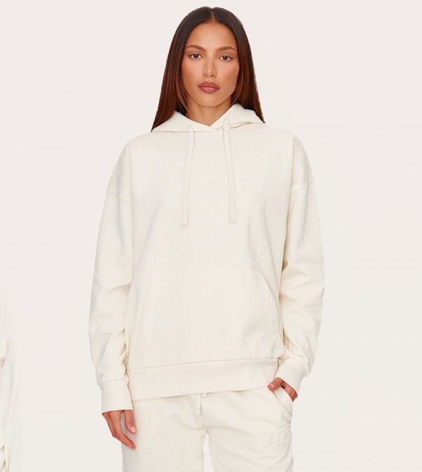 Premium Embossed Oversized Hoodie