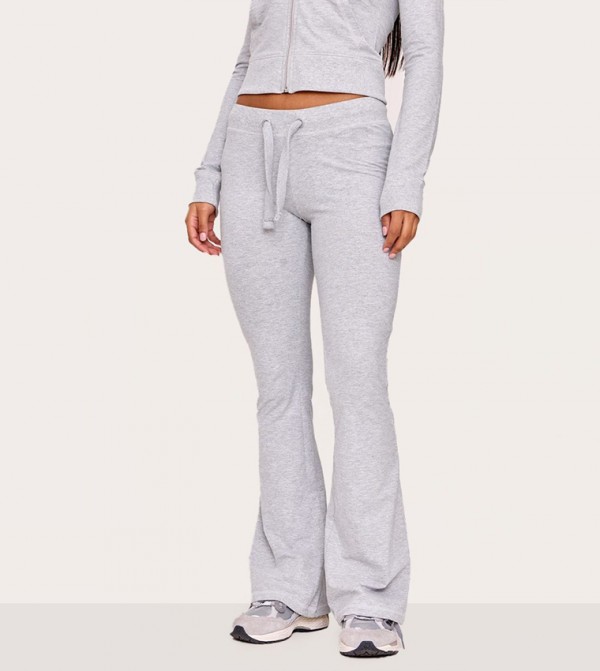 Low Rise Skinny Fit Flared Trousers