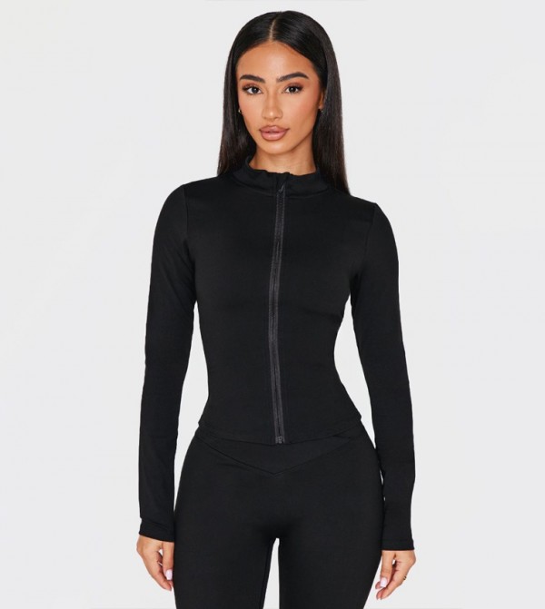 Petite Solid Sculpt Jacket