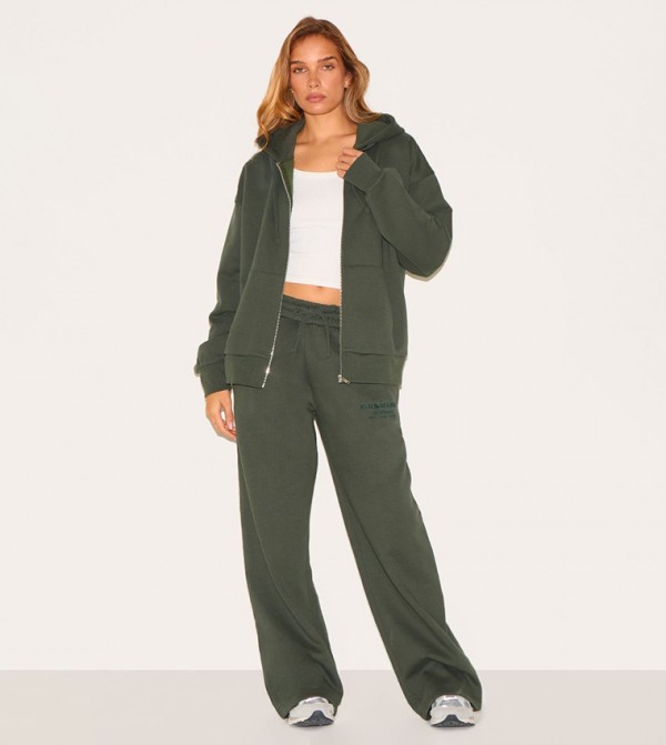 Premium Embroidery Detail Sweatpants
