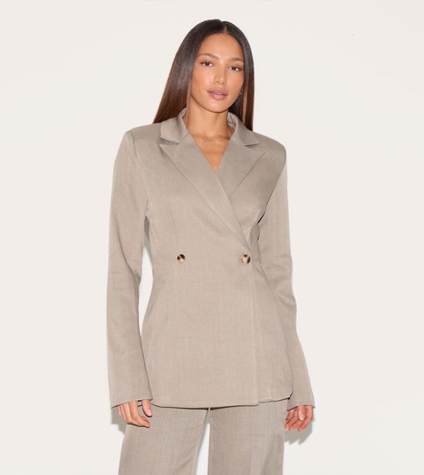 Tall Premium Cinched Waist Fitted Blazer