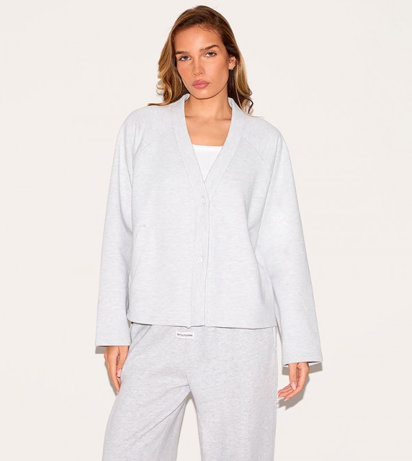 Knitted Premium Boxy Cardigan