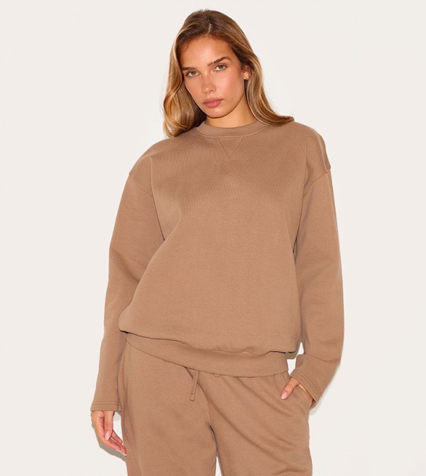 Premium Crew Neck Oversized Sweatshirt