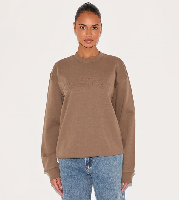 Premium Norway Embossed Sweatshirt