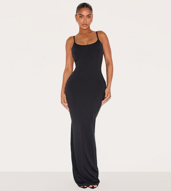 Shape Built In Shapewear Sculpt Strappy Maxi Dress