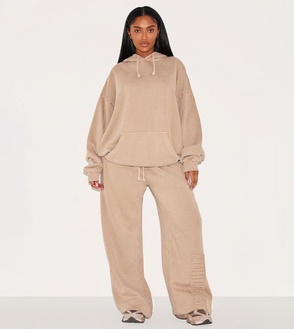 Shape Drawstring Waist Sweatpants