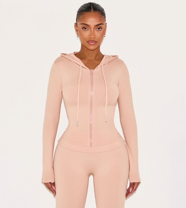Shape Sculpted Zip-Through Jacket