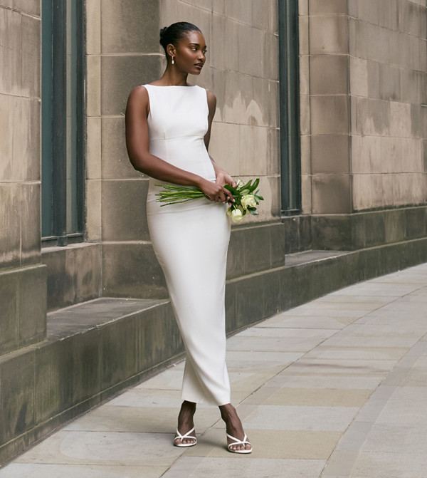 Premium Scoop Back Maxi Dress