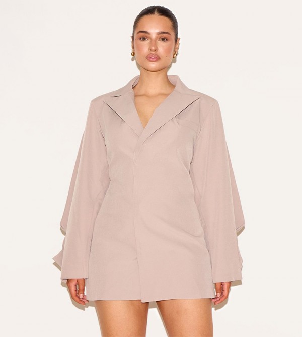 Shape Cinched Adjustable Waist Blazer