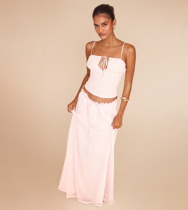 Chiffon Floaty Maxi Skirt
