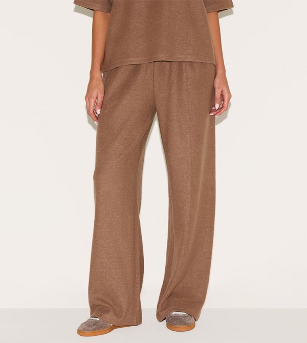 Deep Soft Touch Wide Leg Sweatpants