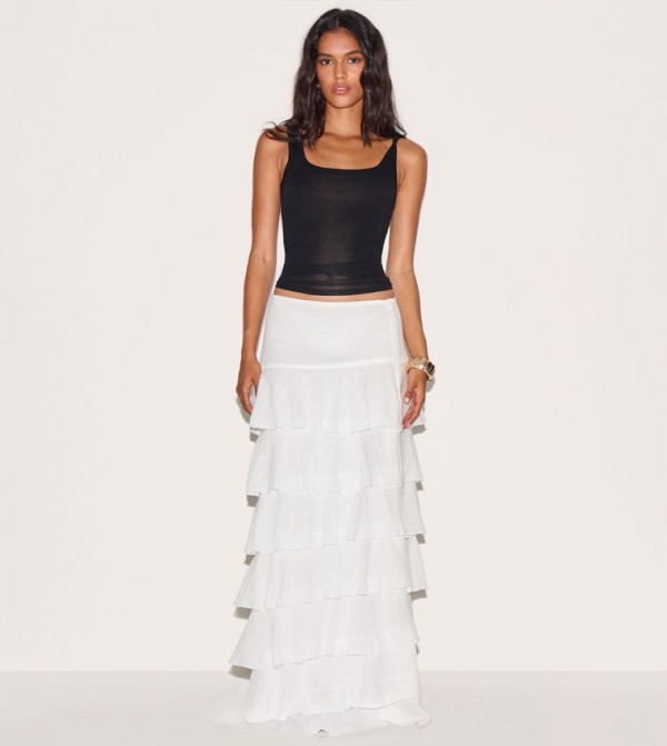 Cheesecloth Rara Maxi Skirt