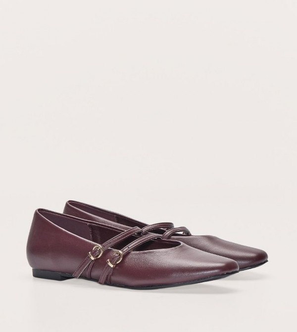Solid Round Toe Mary Janes