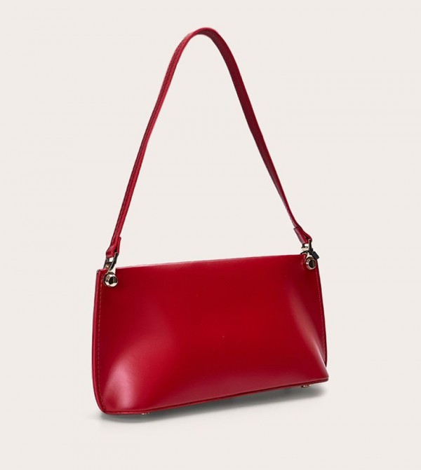 Matte Teardrop Shoulder Bag