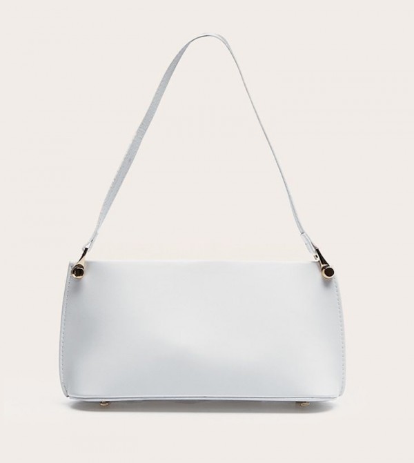 Textured Matte Shoulder Bag