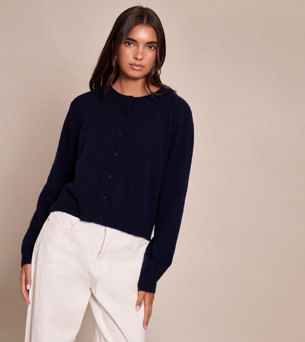 كارديجان محبوك كم طويل