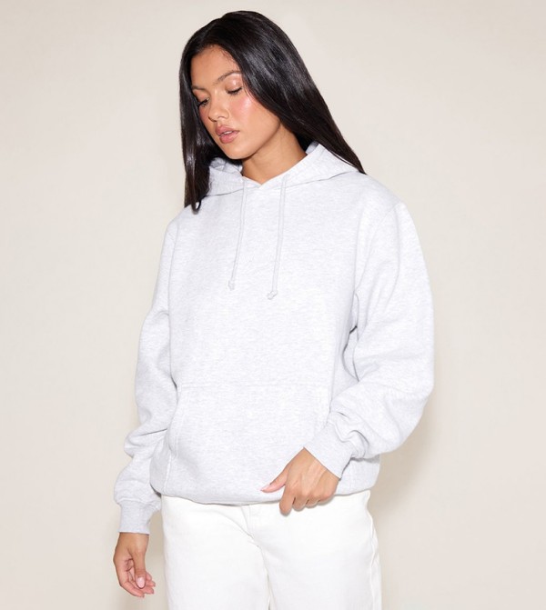 Embroidered Oversized Hoodie
