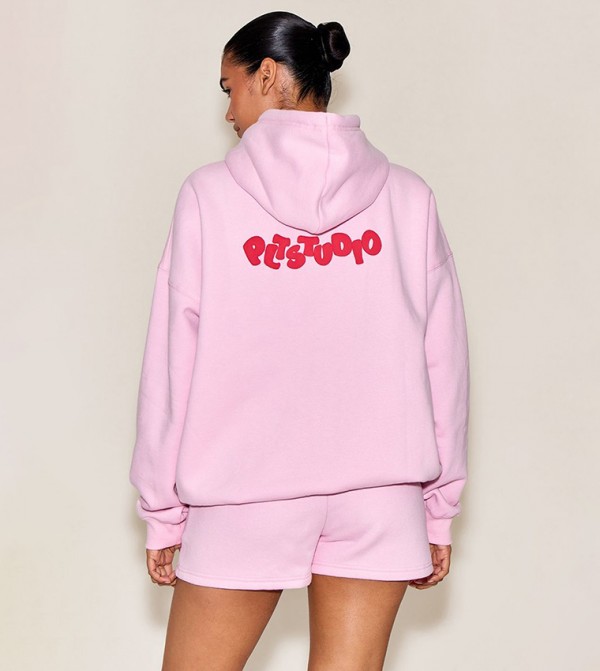 هودي واسع بطبعة 