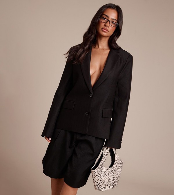 Petite Boyfriend Fit Premium Blazer