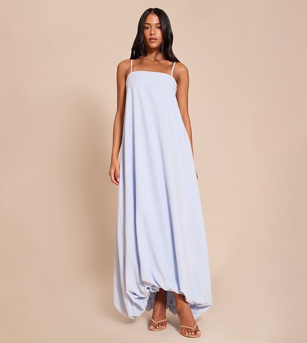 فستان ماكسي واسع للمقاسات الطويلة