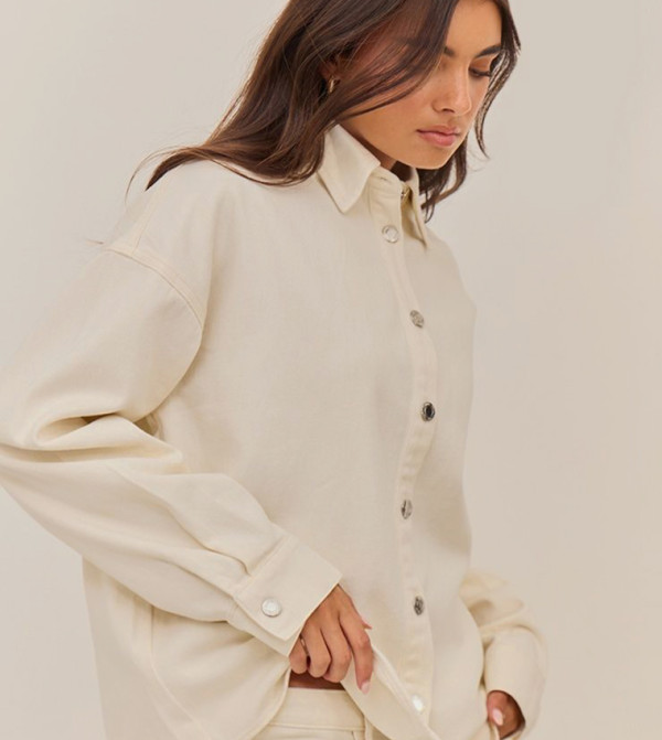 Classic Oversized Denim Shirt