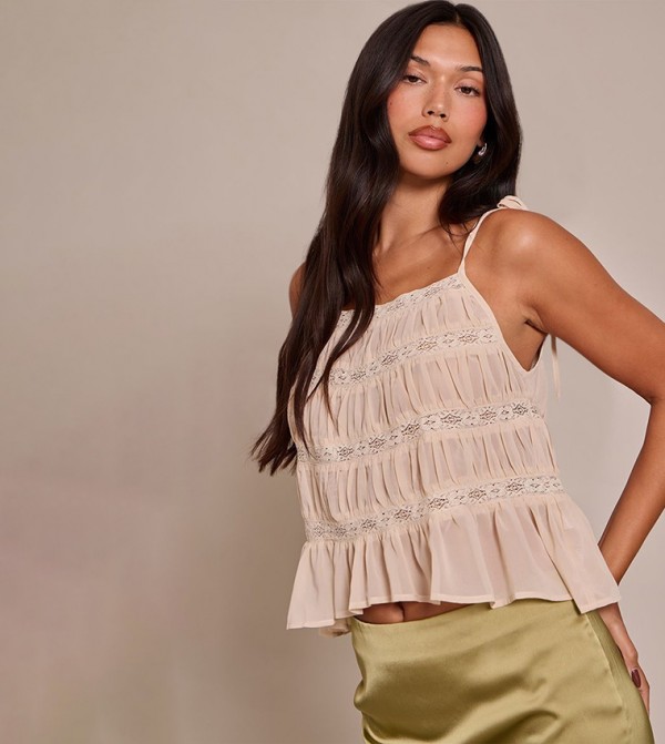 توب كامي شيفون بربطة