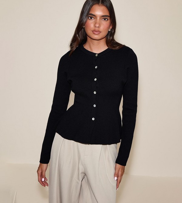 كارديجان بيبلوم محبوك 