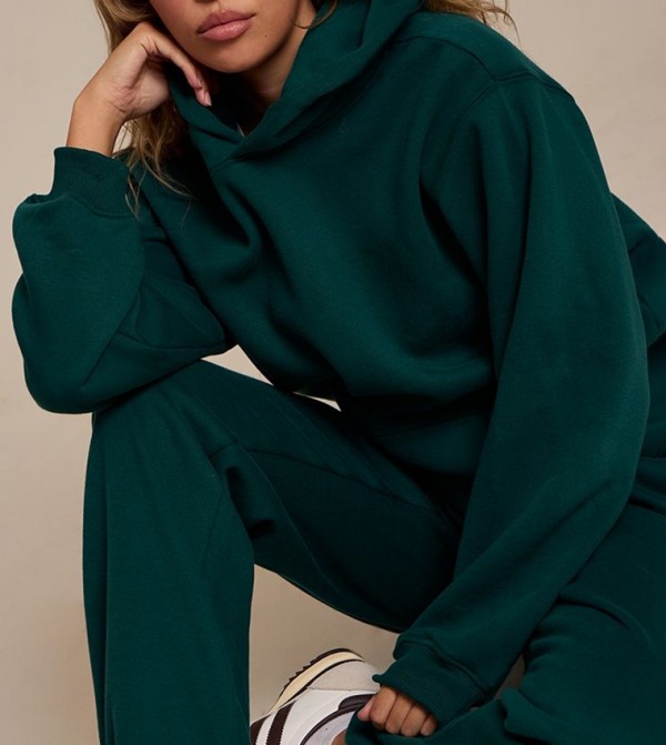 Long Sleeves Fleece Hoodie