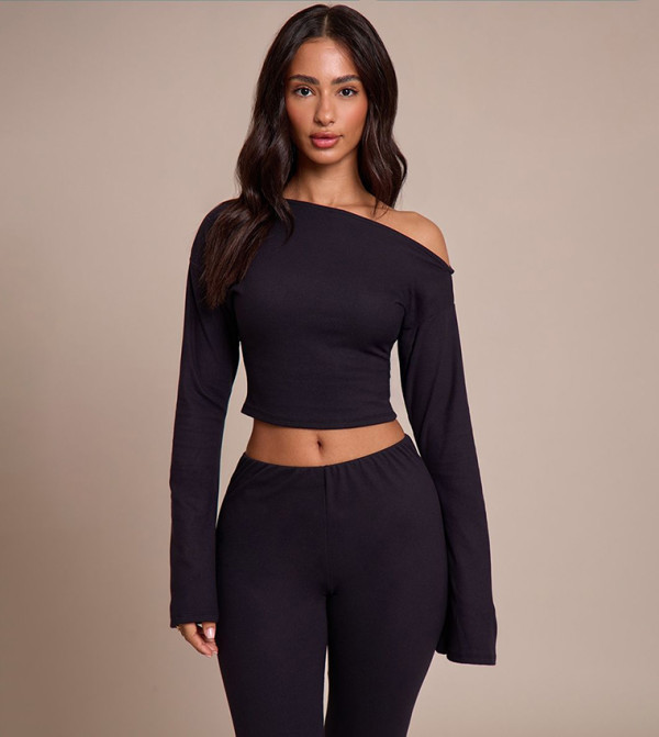 كروب توب كم طويل للمقاسات الصغيرة 